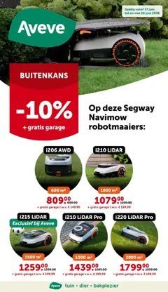 Prévisualisation de Aveve Folder du magasin Aveve formulaire valide 17/06/2026