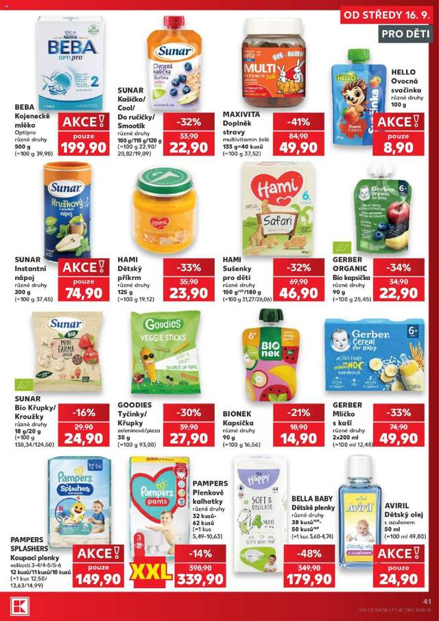 Nový Kaufland leták od 16.09.
