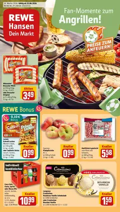 Vorschau von dem Prospekt des Geschäftes Rewe, gültig ab dem 21.06.2026