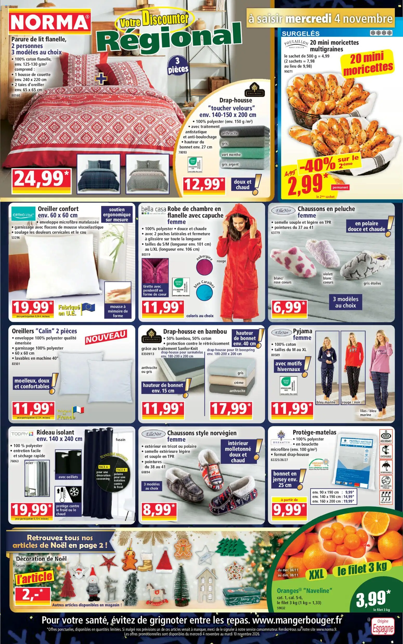 Prévisualisation de Norma catalogue du magasin Norma formulaire valide 04/11/2026