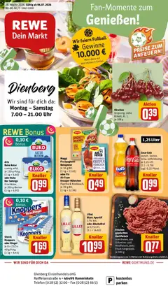 Vorschau von dem Prospekt des Geschäftes Rewe, gültig ab dem 05.07.2026