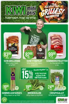 Forhåndsvis Kiwi kundeavis fra butikk Kiwi gyldig fra 18/05/2026