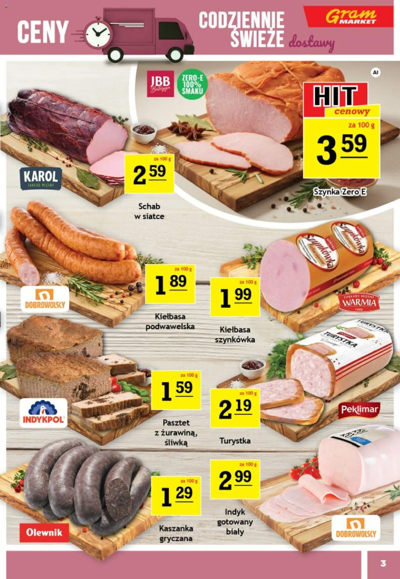 Pogląd gazetki "Gram Market gazetka" ze sklepu Gram Market ważnej od 26.08.2026