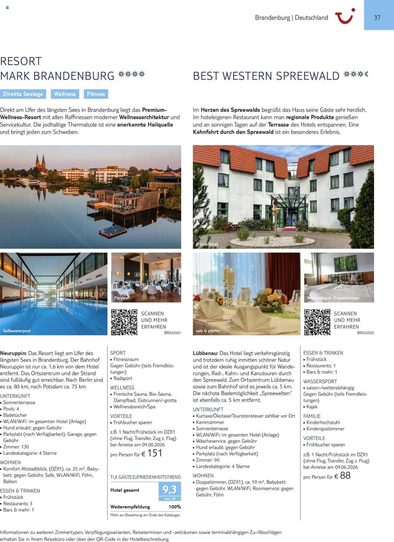 Vorschau von dem Prospekt des Geschäftes TUI, gültig ab dem 01.11.2025 - Bett, Babybett, Föhn, Salz, Pfeffer