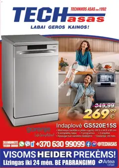 TECHasas parduotuvės leidinio TECHasas leidinys galiojančio nuo 2026.05.11 peržiūra