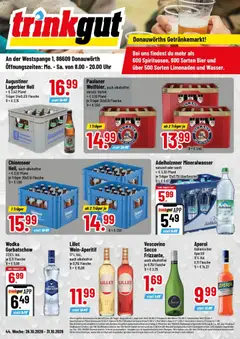 Vorschau von dem Prospekt des Geschäftes Trinkgut, gültig ab dem 26.10.2026