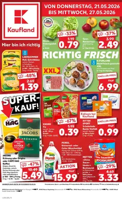 Vorschau von dem Prospekt des Geschäftes Kaufland, gültig ab dem 21.05.2026