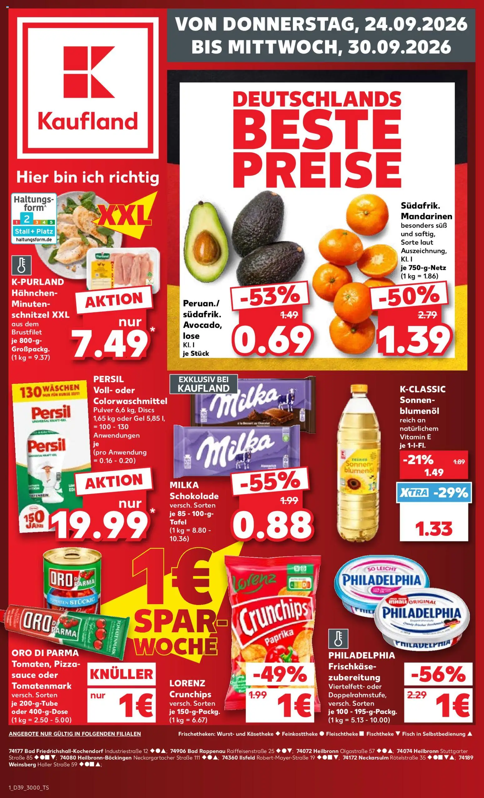 Voorbeeld van Kaufland DE -DE Folder van winkel Kaufland DE geldig vanaf 24-09-2026