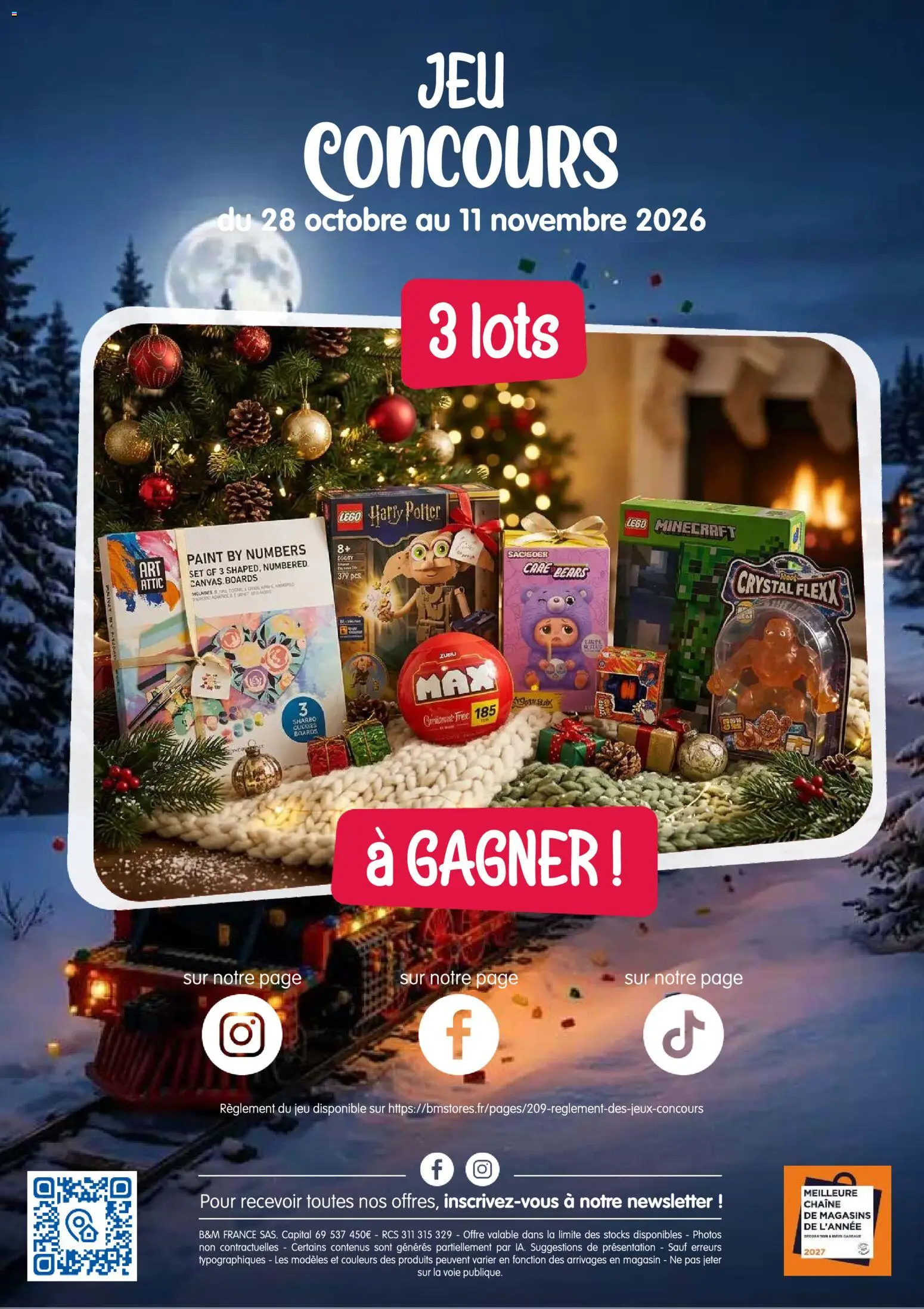 Prévisualisation de B&M catalogue Pays des jouets du magasin B&M formulaire valide 28/10/2026