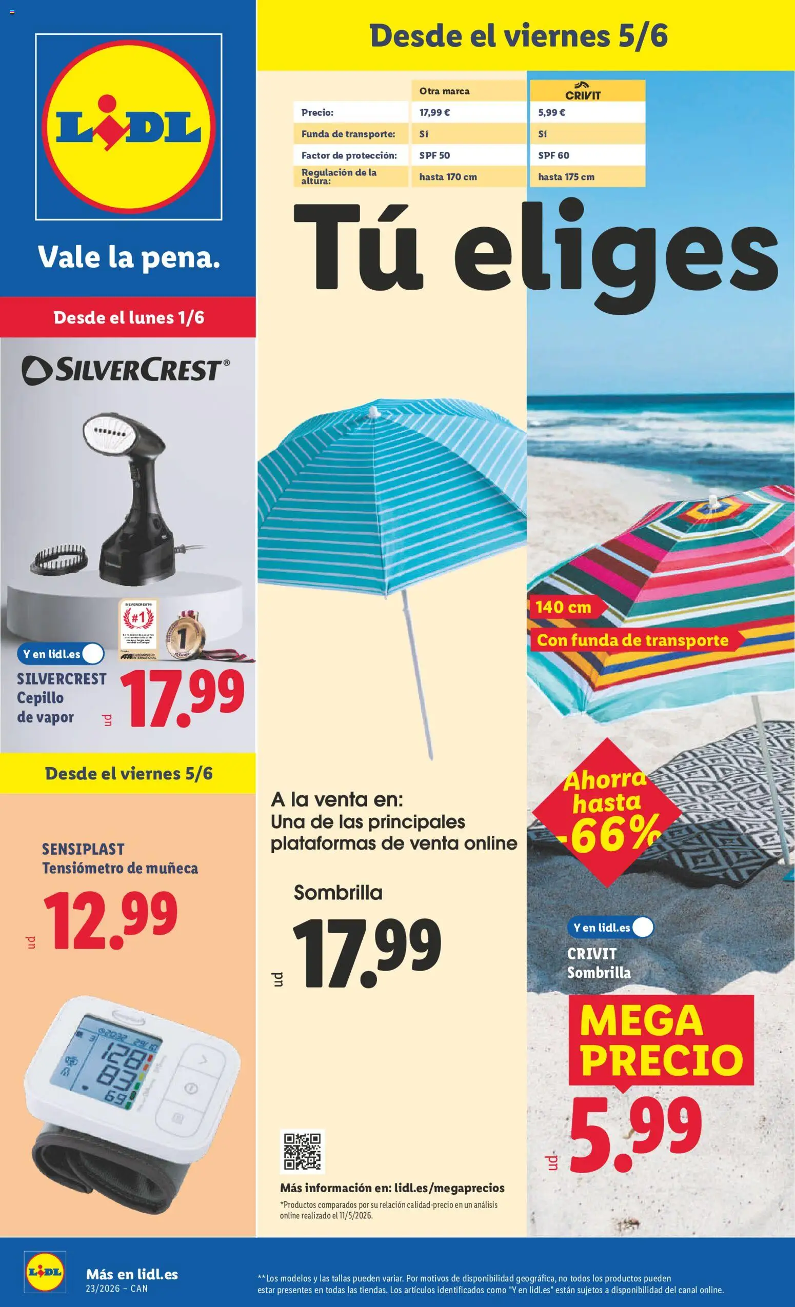 Vista previa del folleto de la tienda Lidl válido desde el 01/06/2026 