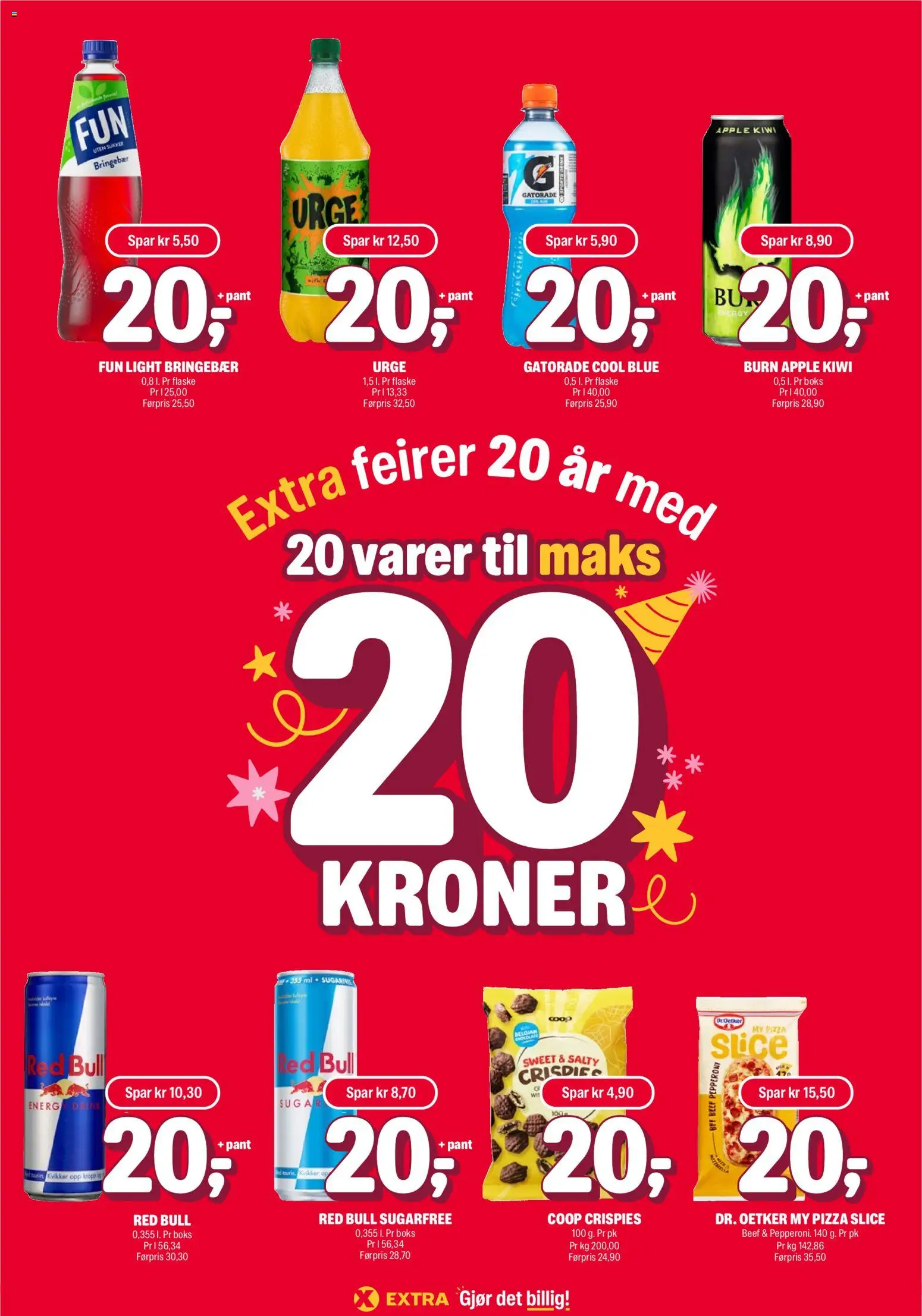 Forhåndsvis Coop Extra kundeavis fra butikk Coop Extra gyldig fra 26/10/2026