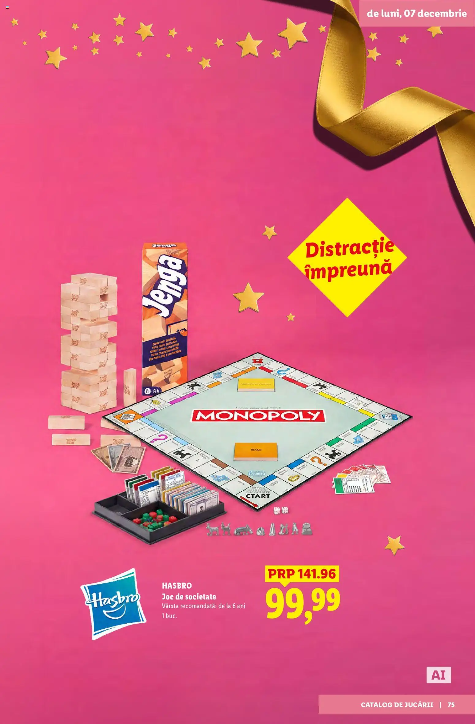 Previzualizarea de cataloage: Lidl Lidl Catalog De jucării valabil de la 02.11.2026 - Joc