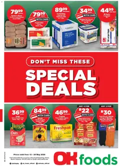 Preview of OK Foods flyer valid from 13/05/2026