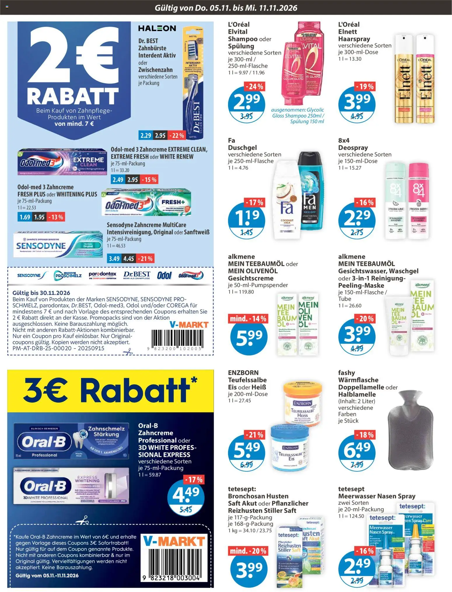 Vorschau von dem Prospekt des Geschäftes V-Markt, gültig ab dem 05.11.2026