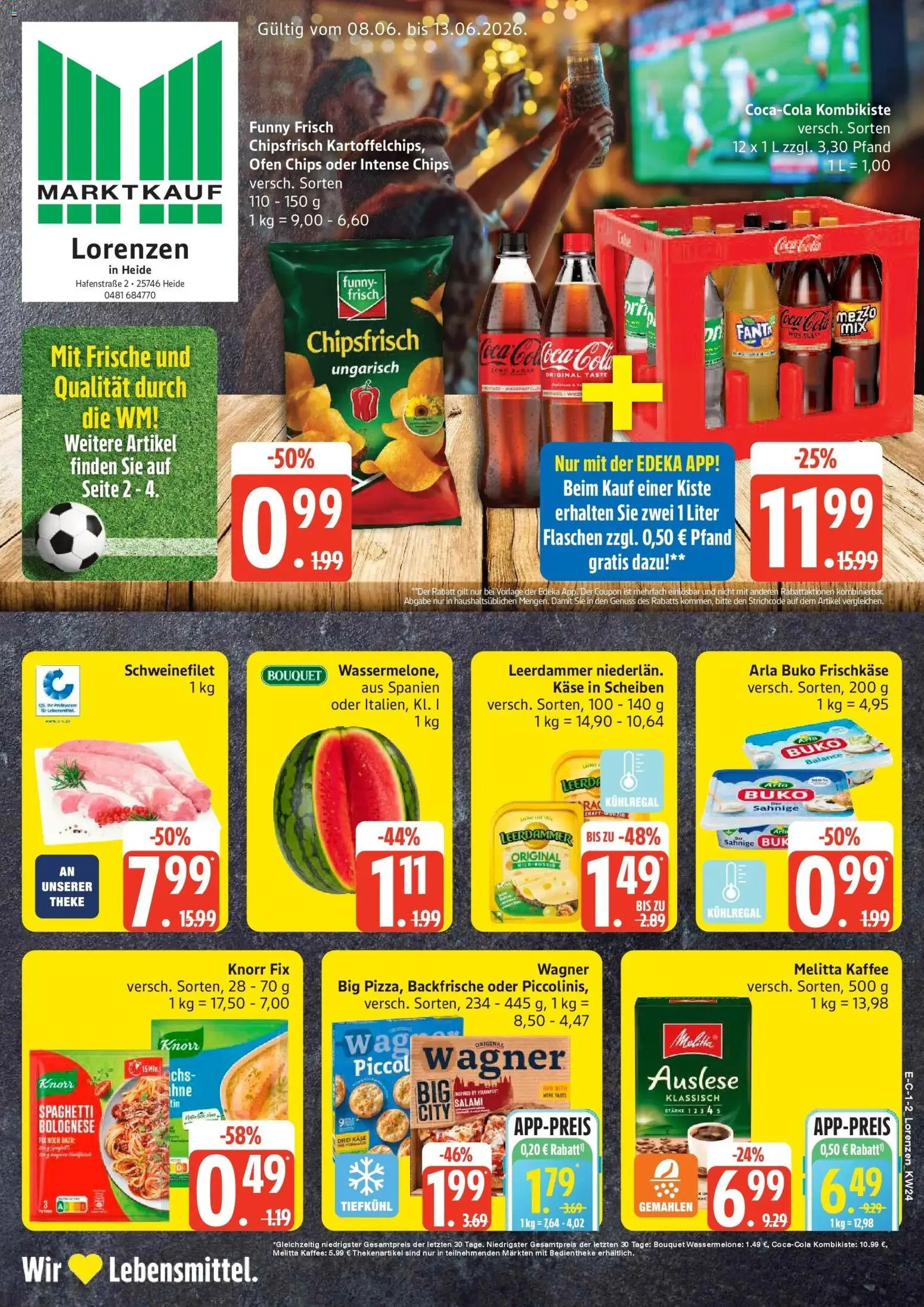 Vorschau von dem Prospekt des Geschäftes Marktkauf, gültig ab dem 08.06.2026