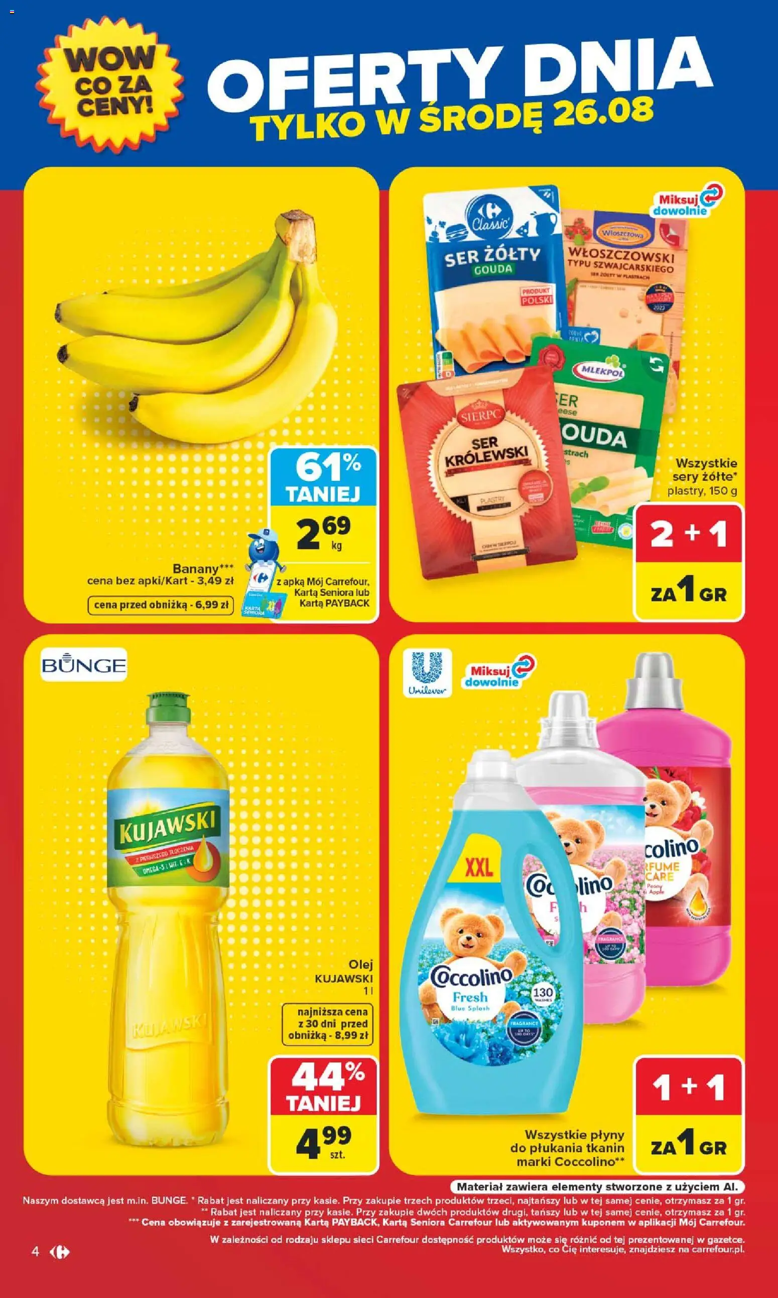 Pogląd gazetki "Carrefour gazetka - Warszawa" ze sklepu Carrefour ważnej od 24.08.2026