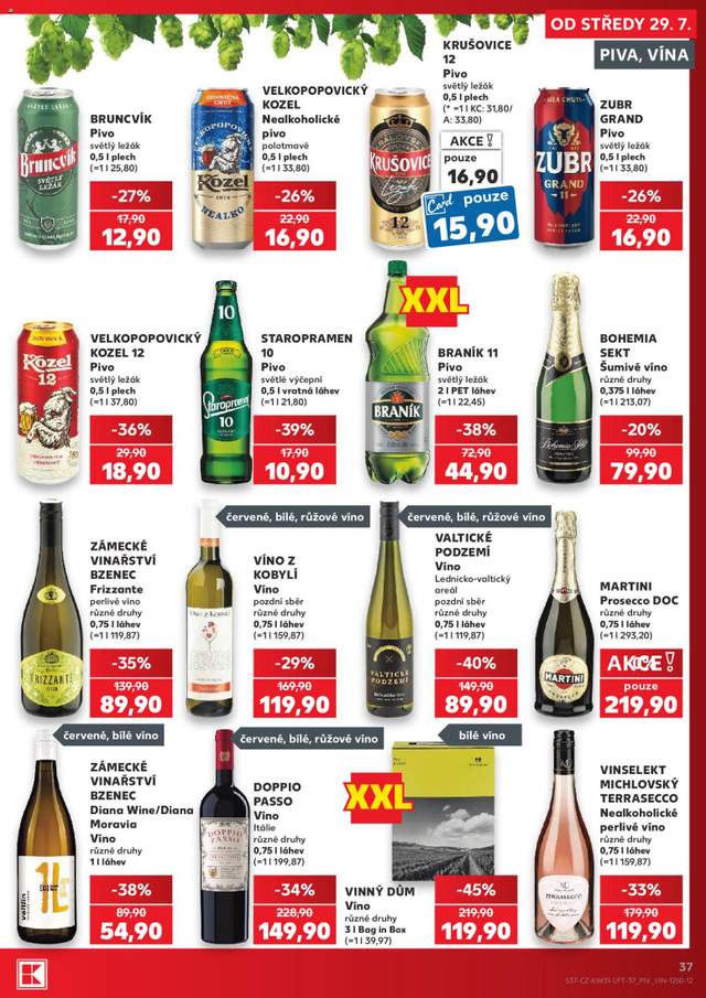 Nový Kaufland leták od 29.07.