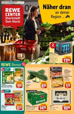 Vorschau von dem Prospekt des Geschäftes Rewe, gültig ab dem 27.07.2026