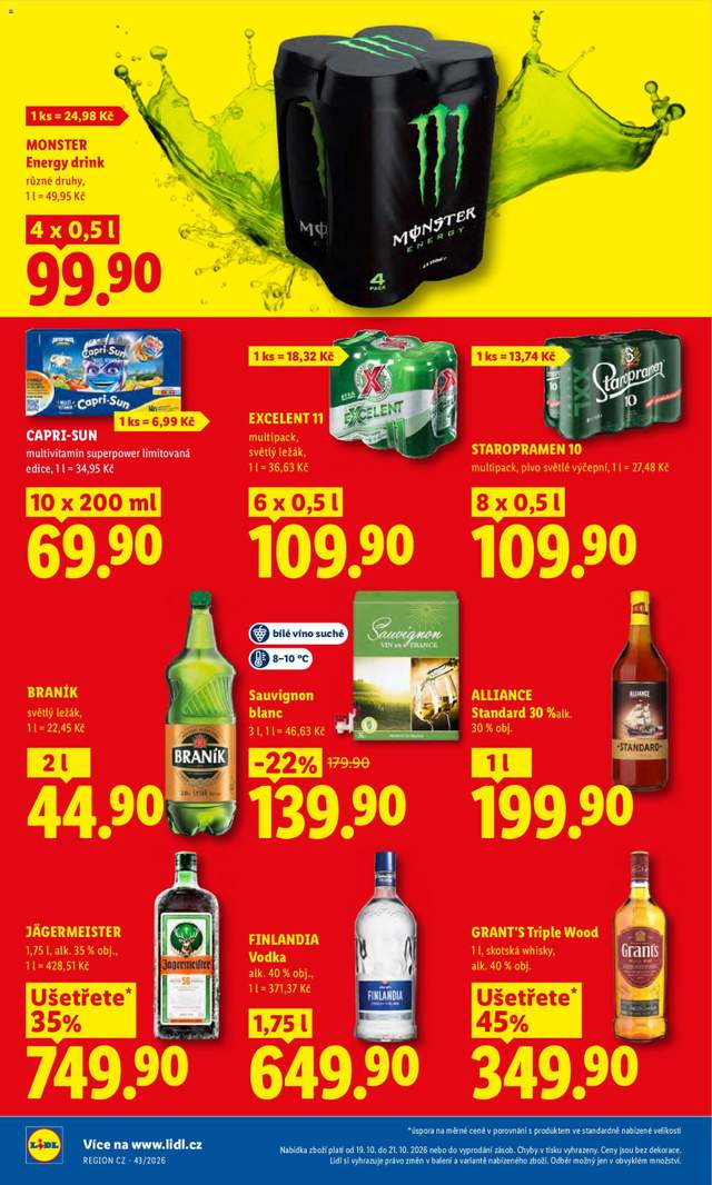 Nový Lidl leták od 19.10.