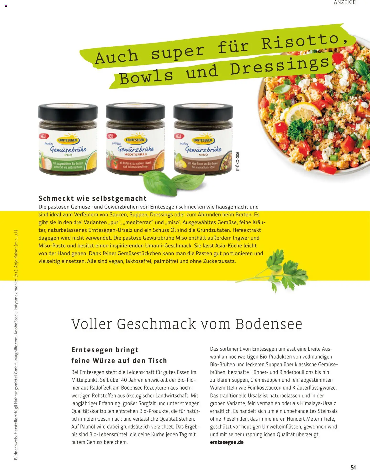 Vorschau von dem Prospekt des Geschäftes Denns BioMarkt, gültig ab dem 26.10.2026 - Küche, Öl, Gemüse, Misopaste, Tisch