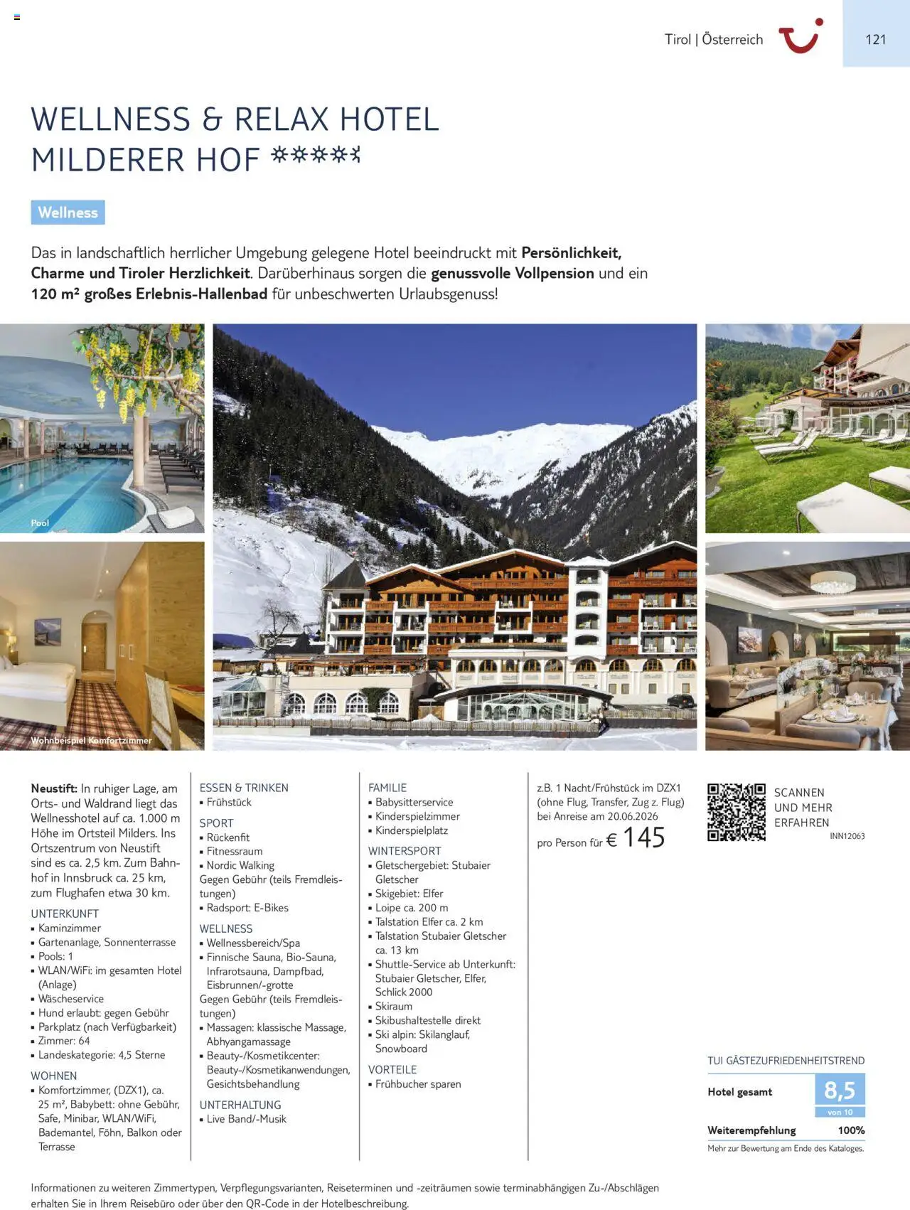 Vorschau von dem Prospekt des Geschäftes TUI, gültig ab dem 01.11.2025 - Ski, Babybett, Snowboard, Walking