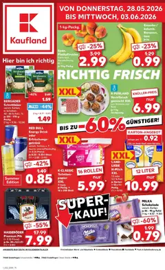 Vorschau von dem Prospekt des Geschäftes Kaufland, gültig ab dem 28.05.2026