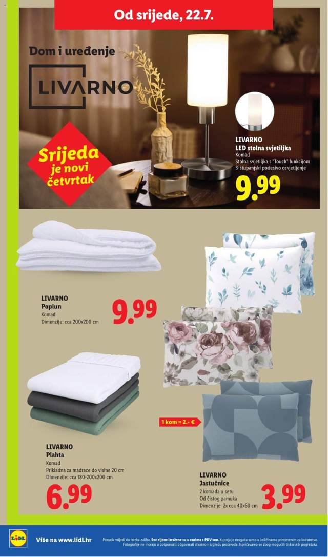 Novi Lidl katalog od 20.07.