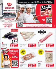 Pogląd gazetki "Selgros cash&carry gazetka - Oferta dla gastronomii" ze sklepu Selgros cash&carry ważnej od 18.06.2026
