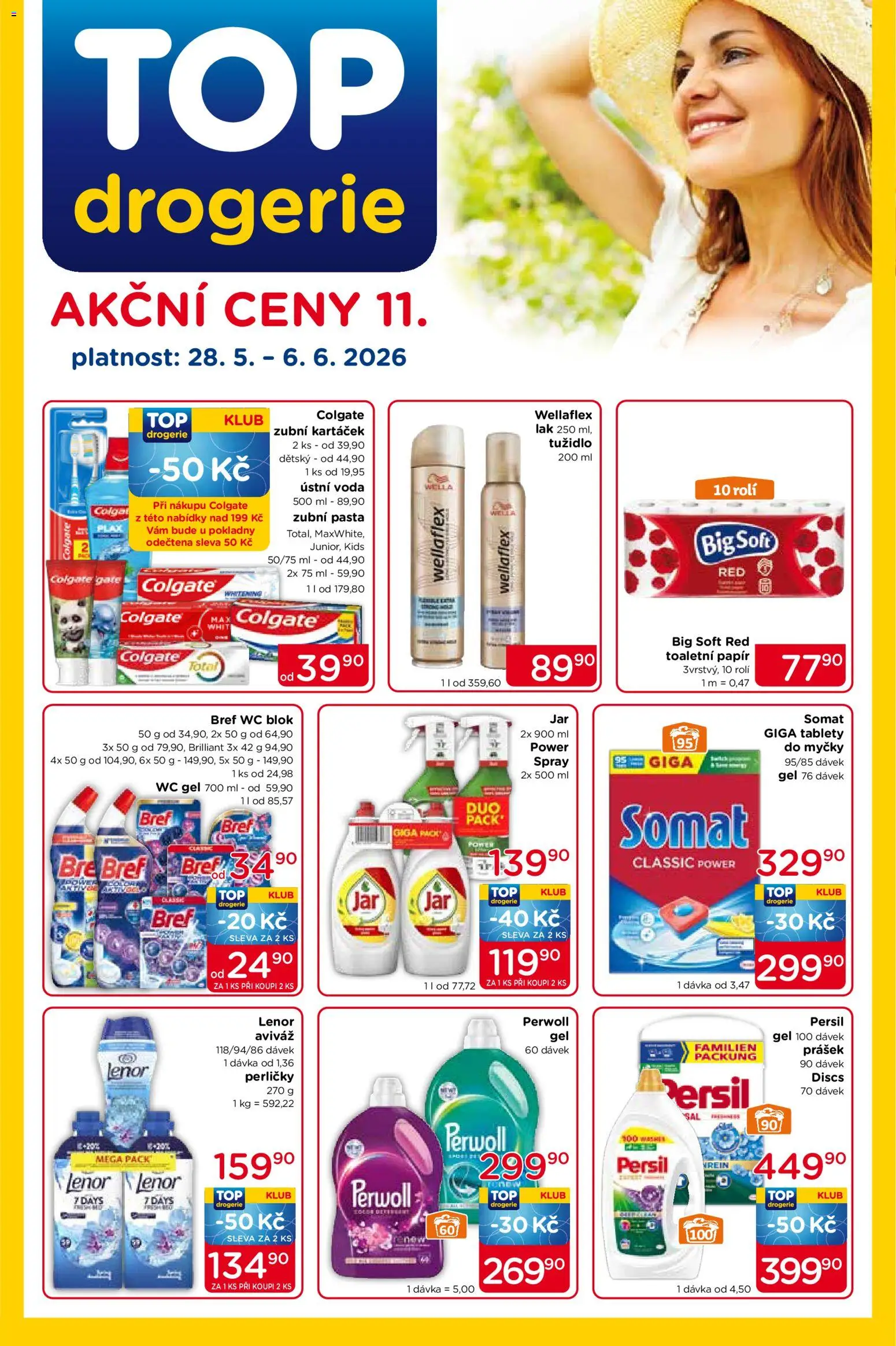 Náhled nabídky: Top drogerie Top drogerie leták platný od 28.05.2026