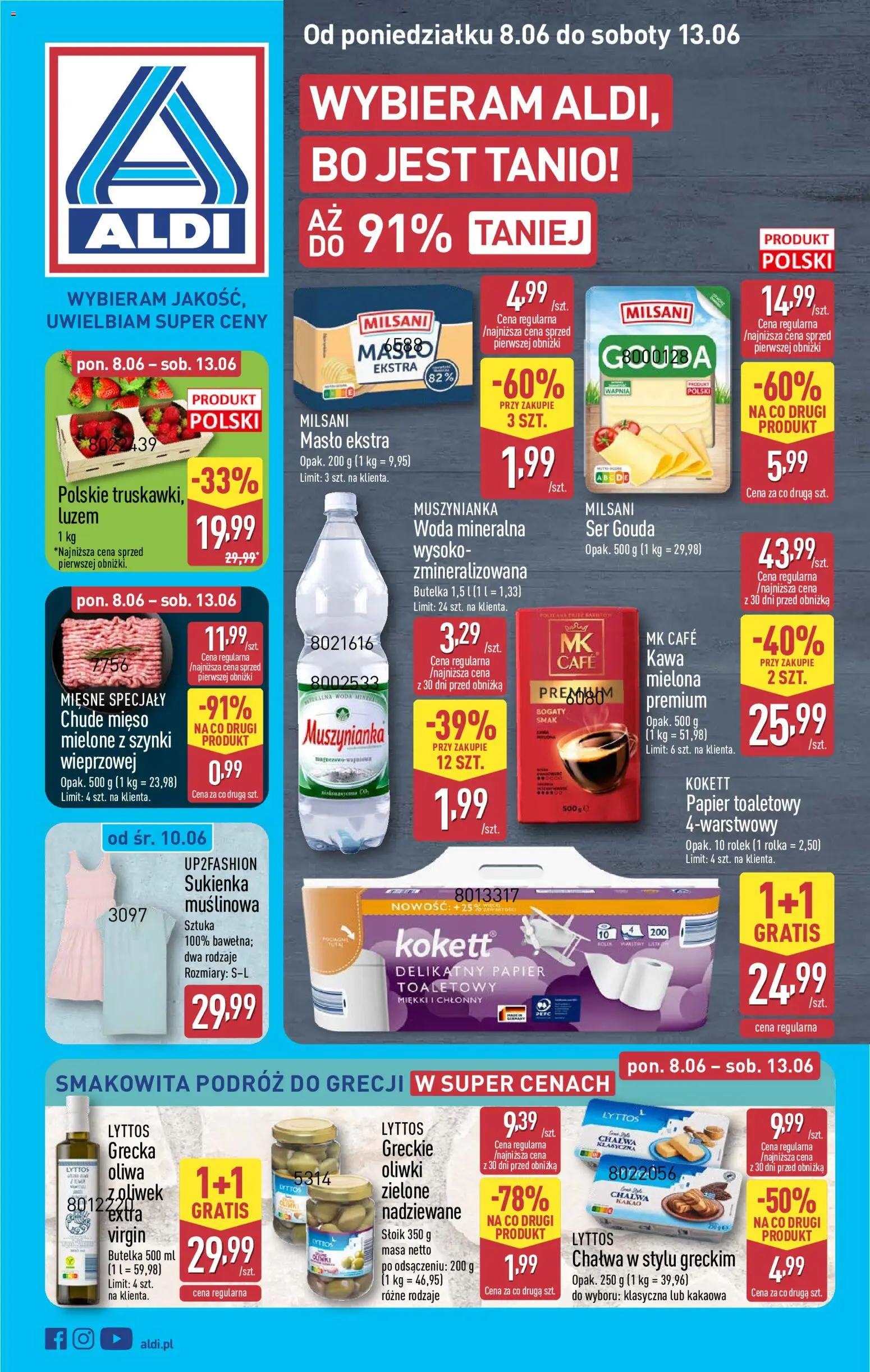 Pogląd gazetki "Aldi gazetka" ze sklepu Aldi ważnej od 08.06.2026