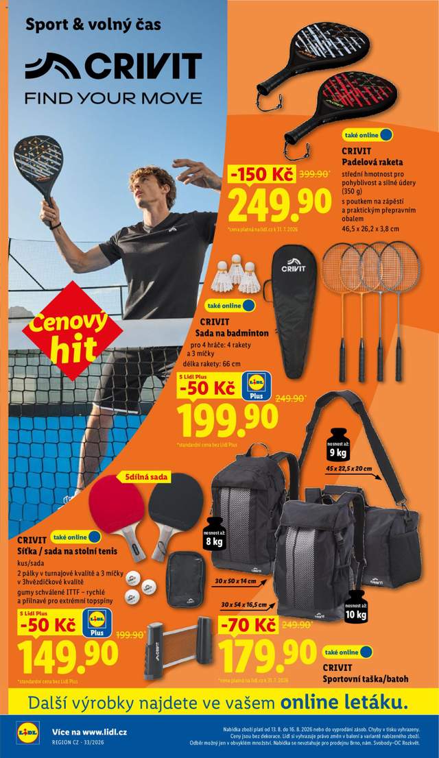 Nový Lidl leták od 13.08.