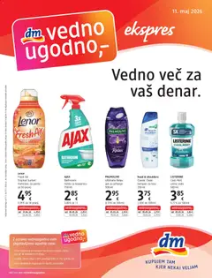 Predogled kataloga iz trgovine DM Drogerie Markt veljaven od 11.05.2026