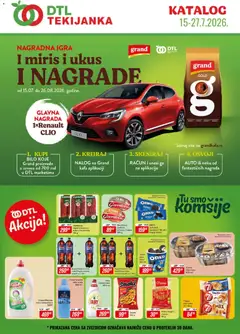 Pregled Tekijanka kataloga - važi od 15.07.2026