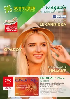 Náhľad Schneider lekáreň letáku platného od 01.07.2026