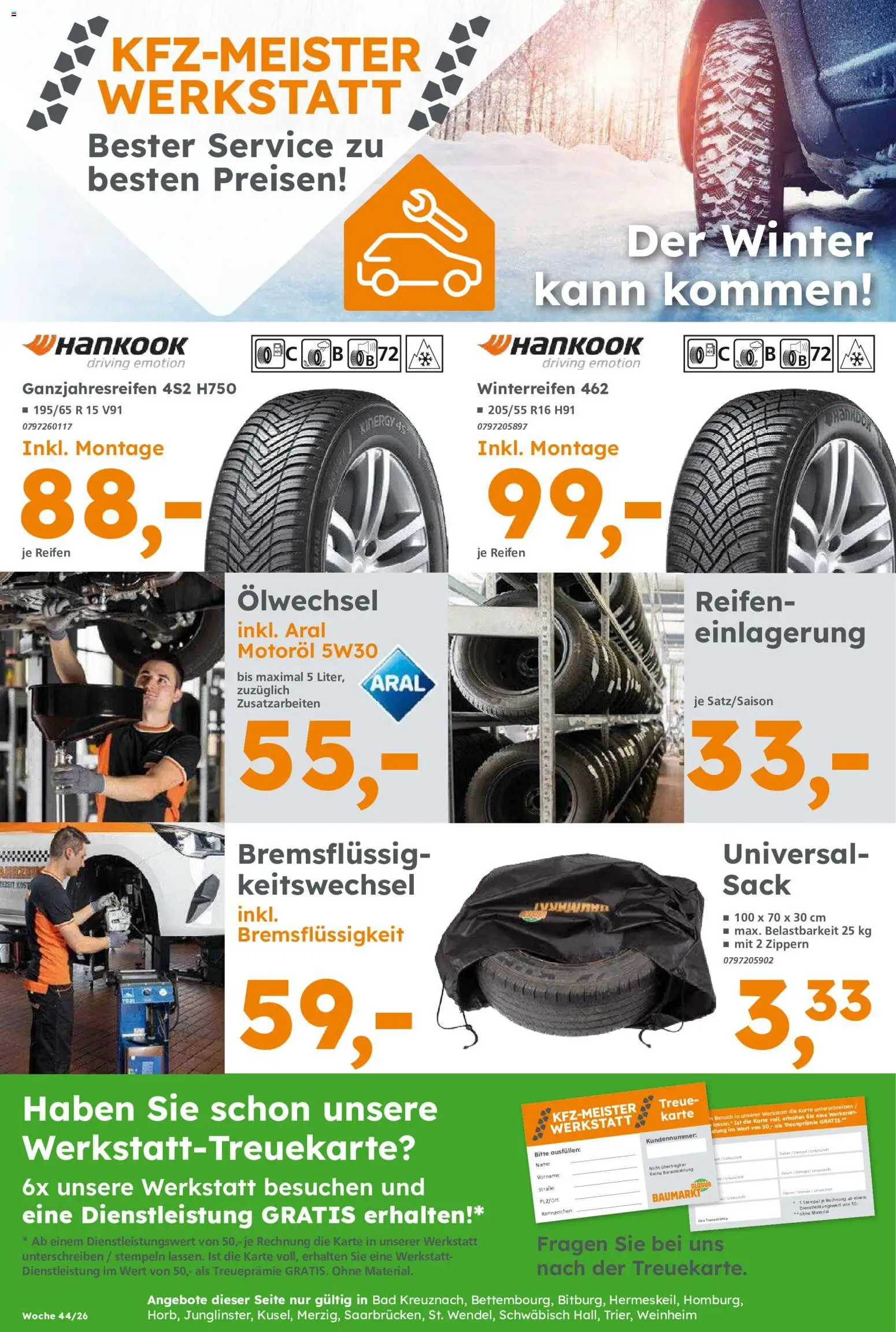 Vorschau von dem Prospekt des Geschäftes Globus Baumarkt, gültig ab dem 25.10.2026 - Bad
