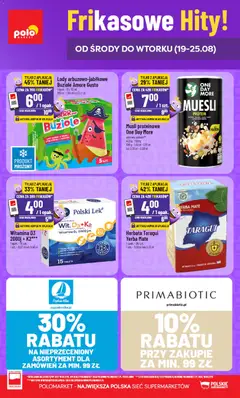 Pogląd gazetki "POLOmarket gazetka - Frikasowe Hity" ze sklepu POLOmarket ważnej od 19.08.2026