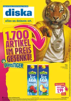 Vorschau von dem Prospekt des Geschäftes Diska, gültig ab dem 22.06.2026