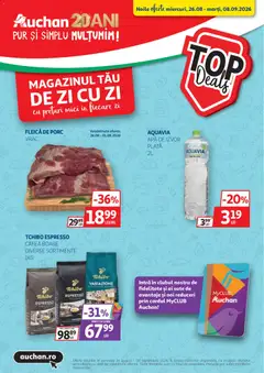 Previzualizarea de cataloage: Auchan Auchan Catalog valabil de la 26.08.2026