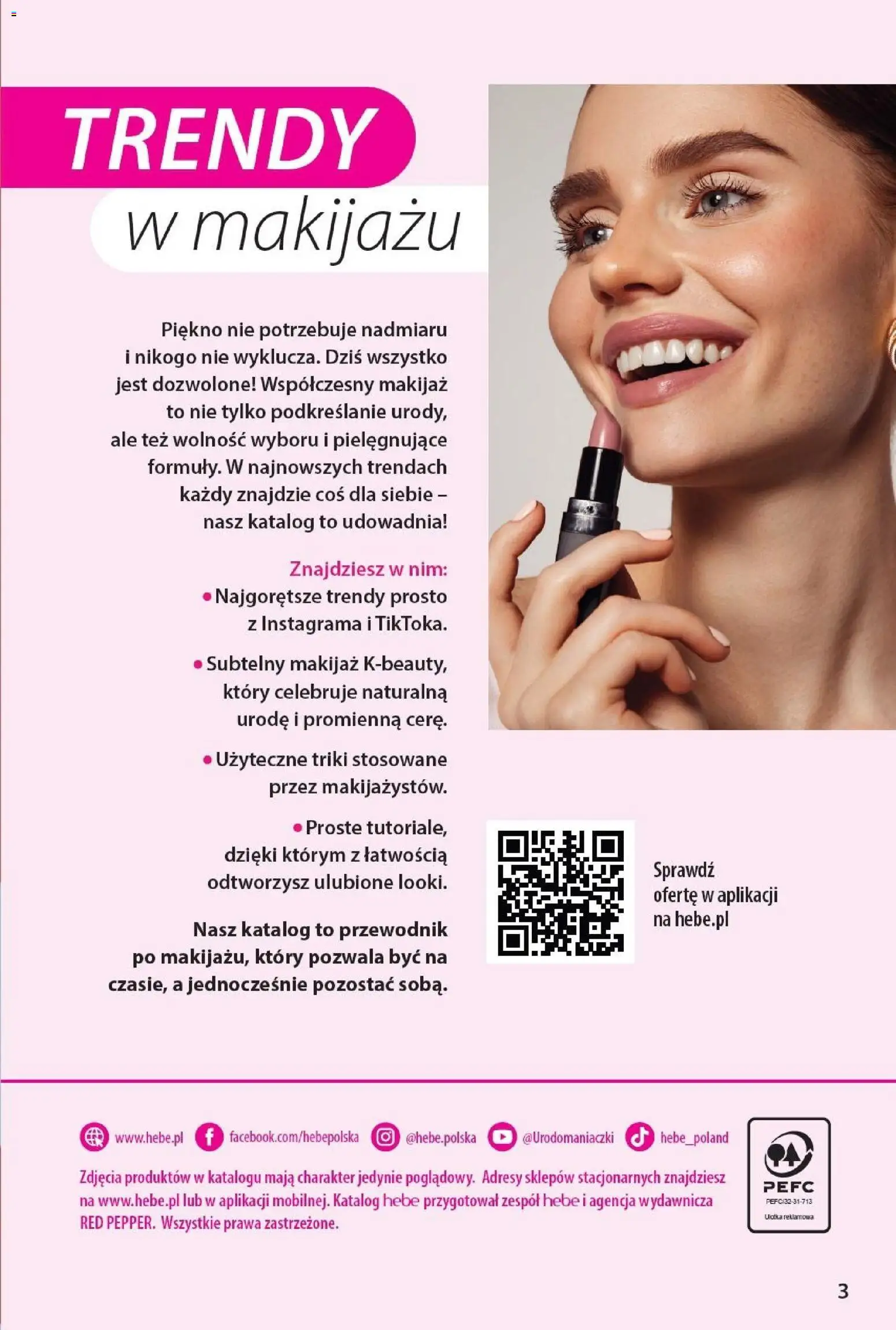 Pogląd gazetki "Hebe gazetka - Katalog" ze sklepu Hebe ważnej od 22.09.2026