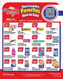 Preview of Africa Cash & Carry flyer valid from 16/09/2026