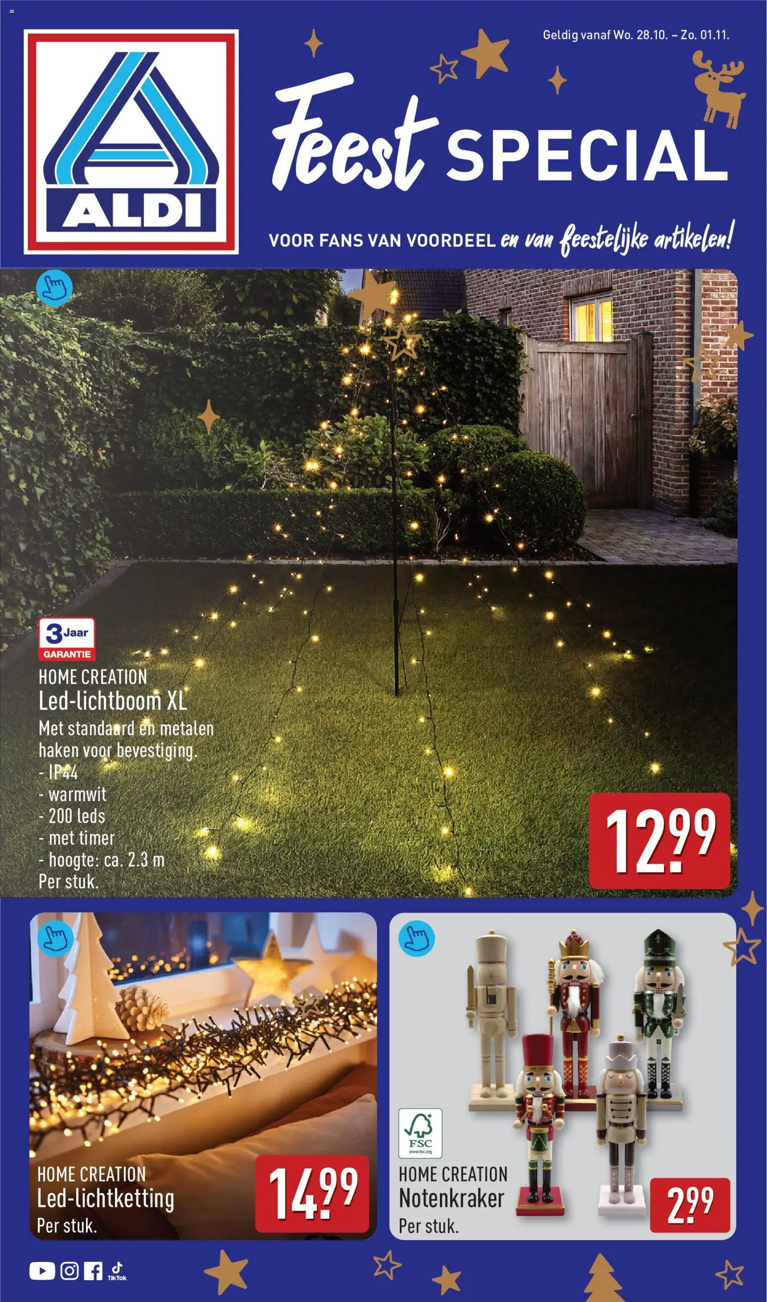 Voorbeeld van Aldi folder - Feest special van winkel Aldi geldig vanaf 28-10-2026 - Haken
