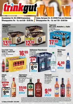 Vorschau von dem Prospekt des Geschäftes Trinkgut, gültig ab dem 05.10.2026