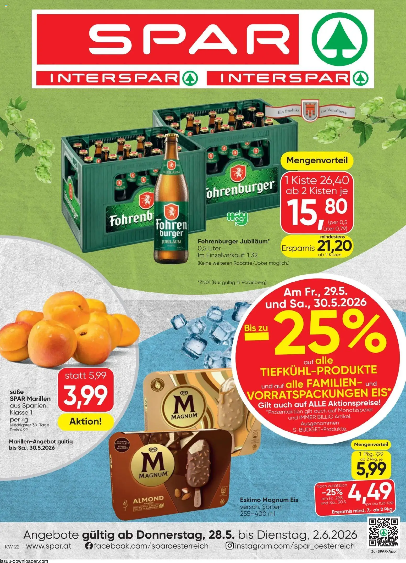 Vorschau der Angebote: Spar Spar - Flugblatt gültig ab 28.05.2026