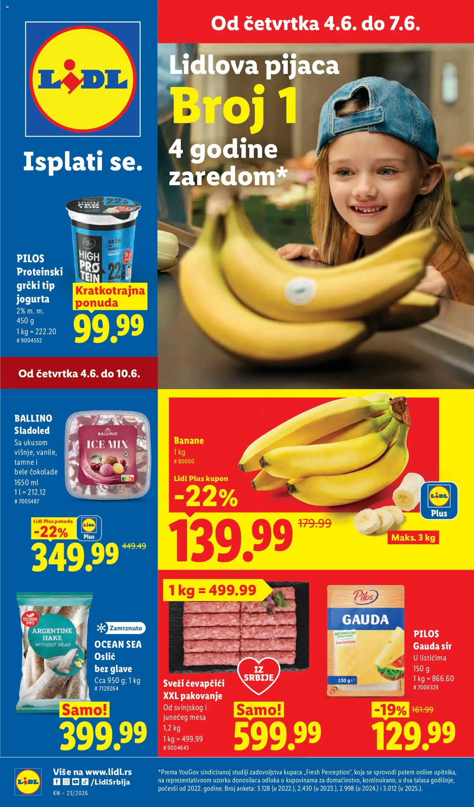 Pregled Lidl kataloga - važi od 04.06.2026