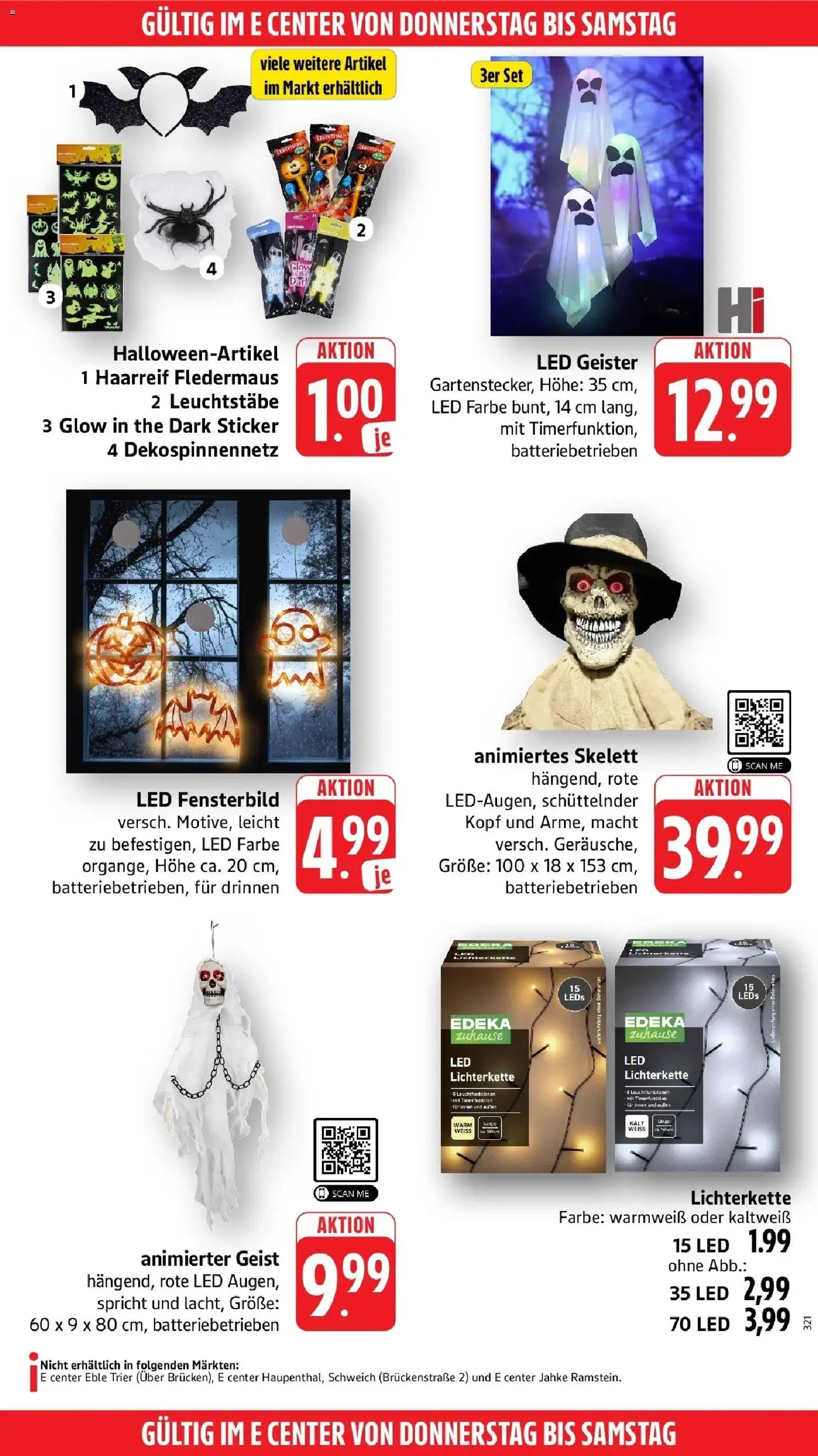 Vorschau von dem Prospekt des Geschäftes Edeka, gültig ab dem 19.10.2026