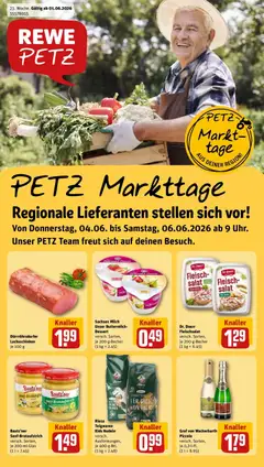 Vorschau von dem Prospekt des Geschäftes Rewe, gültig ab dem 01.06.2026