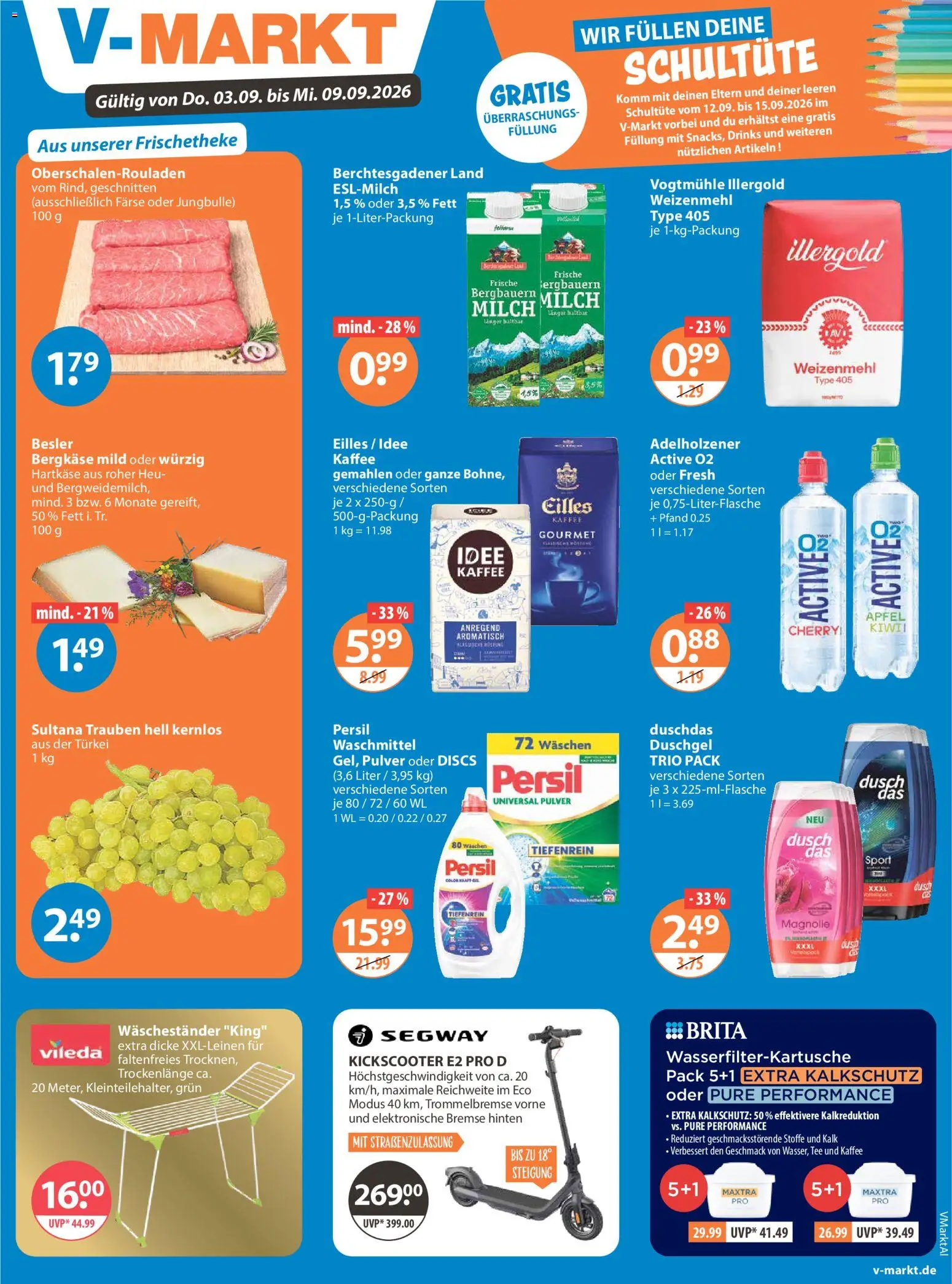 Vorschau von dem Prospekt des Geschäftes V-Markt, gültig ab dem 03.09.2026