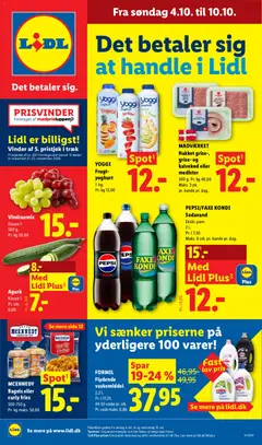 Eksempel på tilbudsavis Lidl - Tilbudsavis fra butik Lidl gyldig fra 04/10/2026