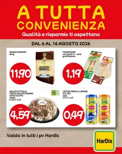 Anteprima dell'opuscolo HarDis volantino A tutta convenienza dal negozio HarDis valido da 06/08/2026