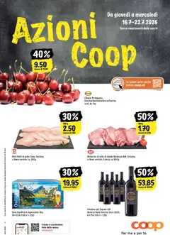 Vorschau des Merkblatts Coop aktionen IT vom Shop Coop gültig von 16.07.2026 bis 22.07.2026